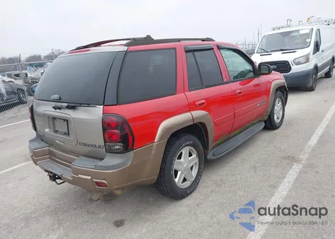 2002 Chevrolet Trailblazer Ltz from USA, damaged, VIN 1GNDS13S022470316